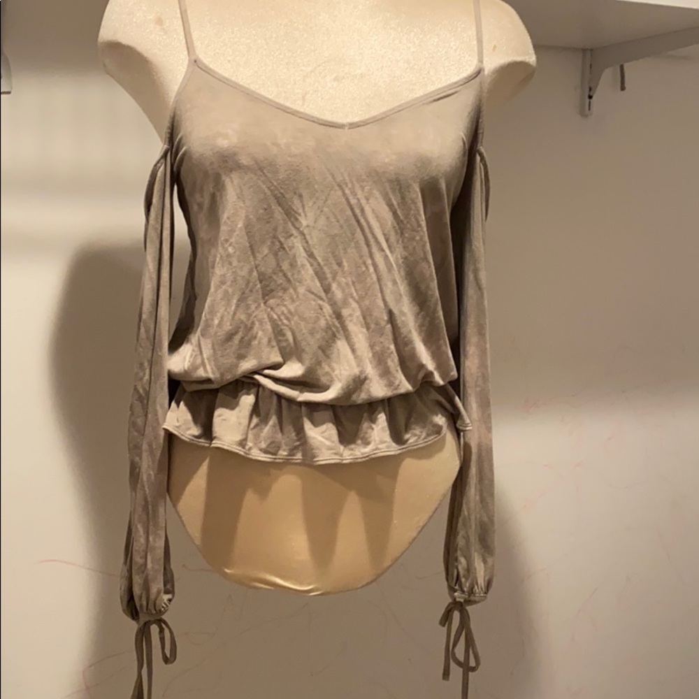 Cold shoulder shirt